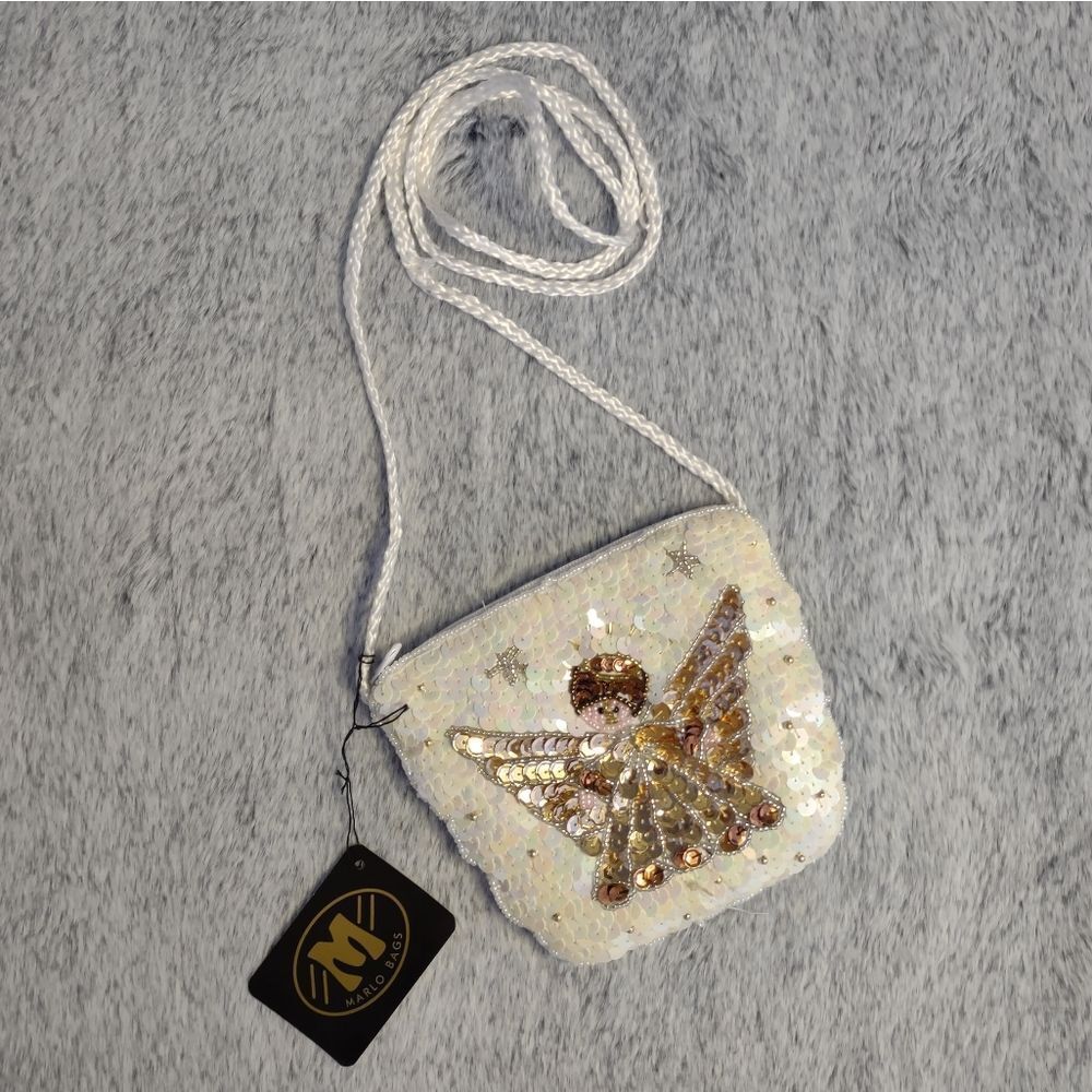 Marlo Bags Sequin Angel Mini Shoulder‎ Bag